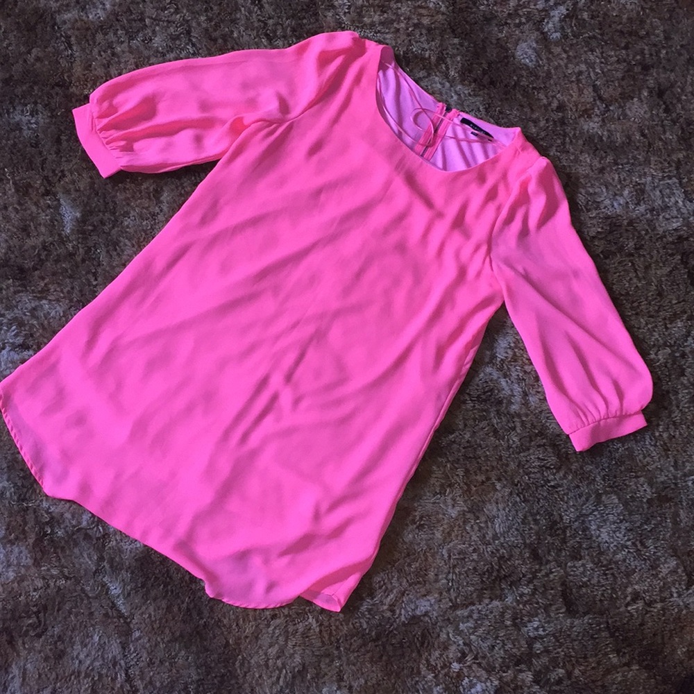 HOT PINK DRESS